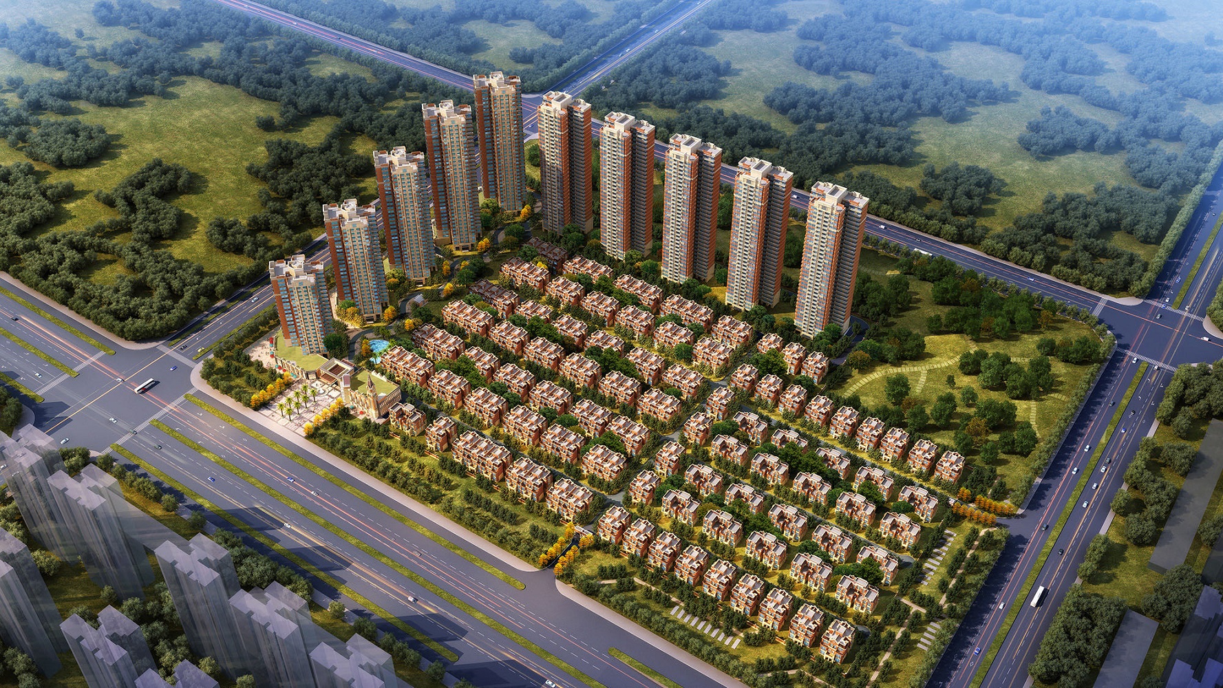 项目周边交通 学校 医疗 购物 餐饮 环境 地铁